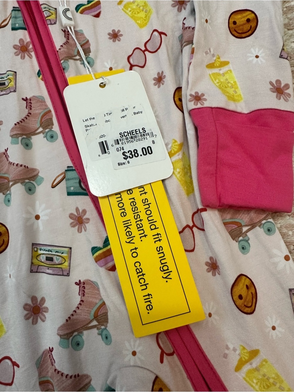 NWT Emerson And Friends Let the Good Times Roll Convertible Footie Romper - Picture 4 of 5